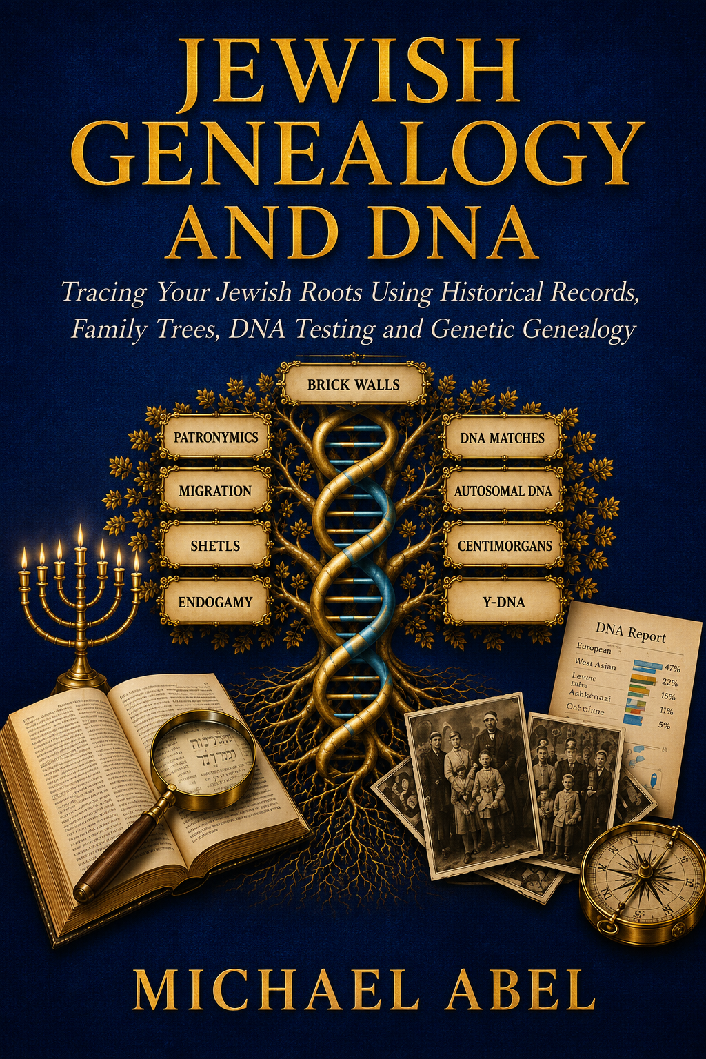 Cover of Jewish Genealogy and DNA by Michael Abel